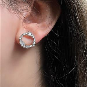 گوشواره نقره دخترانه نِلی 