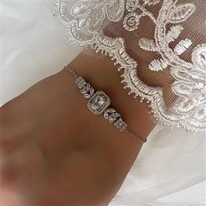 دستبند نقره زنانه ملیس 