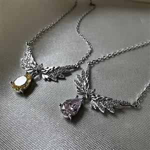 گردنبند نقره دخترانه بال فرشته 