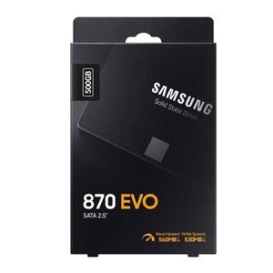 اس اس دی اینترنال سامسونگ مدل Samsung 870 EVO ظرفیت 500 گیگابایت