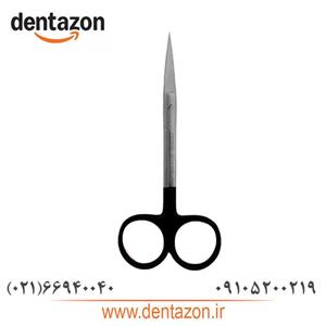قیچی اریس دسته مشکی کاریزما (سرصاف و سرکج)