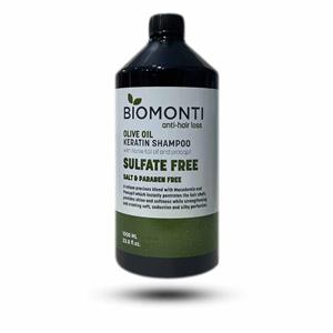 شامپو روغن زیتون بیومنتی Biomonti ضد ریزش و بدون سولفات 1000 میل