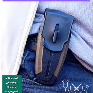 چاقو ضامن دار چاقوتیزکن دار اصل کمپانی گربر با کیف مخصوص