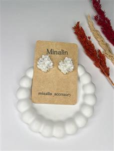 گوشواره گل صدفی
