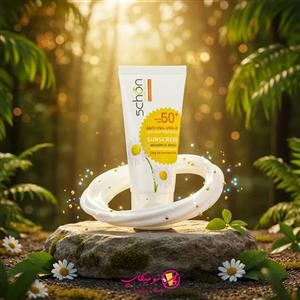 کرم ضد آفتاب بی رنگ شون با SPF50 مناسب پوست خشک تا نرمال 50 میلی لیتر