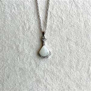 گردنبند سوارسکی سفید