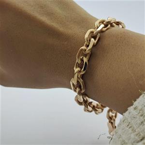 دستبند طلایی کارتیر ژوپینگ کد DA00002