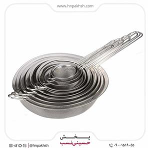 صافی استیل دسته دار سایز 16