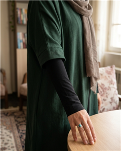 ساق دست زنانه ساده مشکی مهاجر