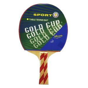 راکت پینگ پنگ Gold Cup مدل چوبی بسته ی یک عددی