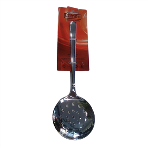 کفگیر سوراخ‌دار استیل برند لومن – طول ۲۴ سانت