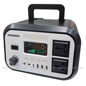 پاور استیشن 600 وات ریمکس مدل RPP567 ظرفیت ۱۶۸۰۰۰ میلی آمپر ساعت