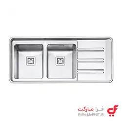 سینک ایلیا استیل 2072 توکار