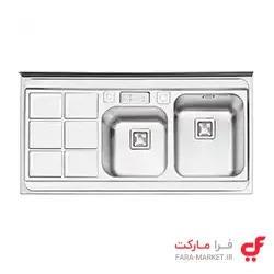 سینک ایلیا استیل 1065 روکار