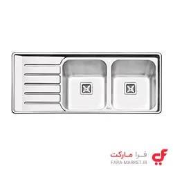سینک ایلیا استیل 2060 توکار