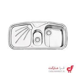 سینک ایلیا استیل 2012 توکار
