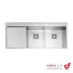 سینک ایلیا استیل 6030 توکار