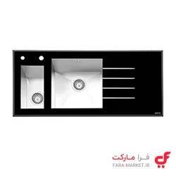 سینک ایلیا استیل 8023 توکار