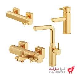 شیرالات یونیک طلا مات شودر