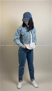 کت جین آبی Stradivarius