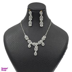 نیم ست زنانه طرح سواروسکی طرح جواهر کد swar18