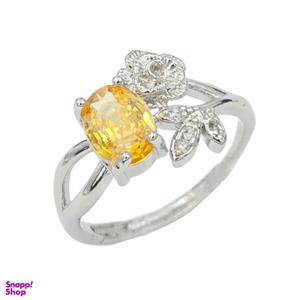 انگشتر زنانه طرح سواروسکی مدل گل کد FLOWER8290