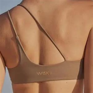 نیمتنه ورزشی زنانه ویسکی WISKII مدل One Shoulder Contour Bra