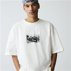 تیشرت اوورسایز مردانه H&m