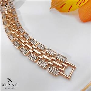 دستبند طرح رولکس نگین دار بدلیجات ژوپینگ