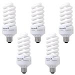 لامپ کم مصرف 30 وات دلتا مدل تمام پیچ پایه E27  بسته 5 عددی  Delta 30W CFL Full Spiral Lamp E27 5 PCS