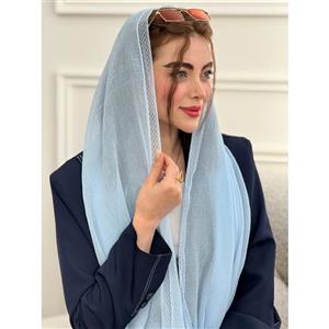 شال مجلسی نخ حریر دور دانتل کد 4127