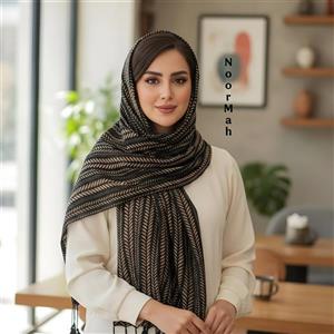 شال نخی نرم و لطیف طرح‌دار – مناسب استفاده روزمره و تمام فصول