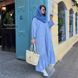 پیراهن دریا راه راه
