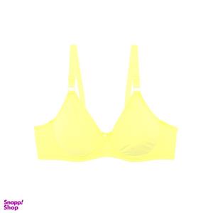 سوتین پرسی نخی فنردار ایزابلا کد 035 رنگ زرد