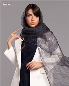 شال ابریشم ویسکوز چهارخانه CH152