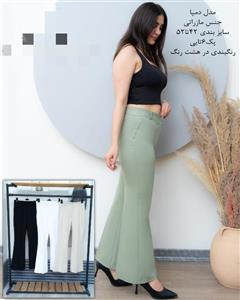 شلوار زنانه  دمپا گاواردین ترک