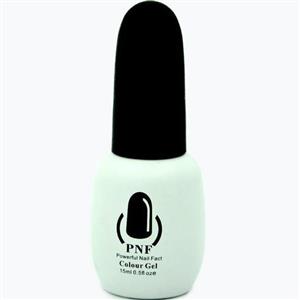 لاک ژل مشکی ساده PNF مدل Classic Black - حجم 15 میل - پوشش دهی بالا و براق