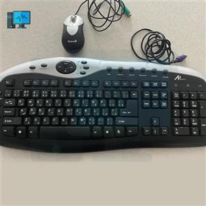 موس کیبورد استوک Apex خروجی ps2 استوک