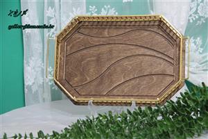 سینی چوبی هشت ضلعی