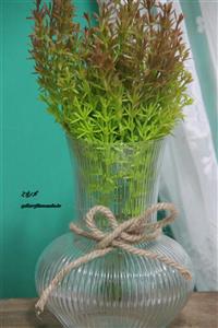 گلدان شیشه ای شفاف کد ۰۷