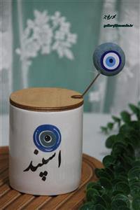 بانکه اسپند سرامیکی درب چوبی