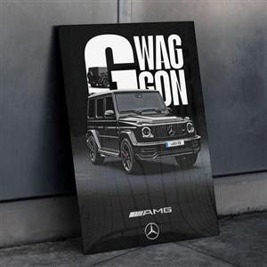 متال پوستر مرسدس بنز Mercedes Benz G-Class با کد C-05