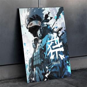 متال پوستر کاکاشی از انیمه ناروتو Naruto با کد A-13