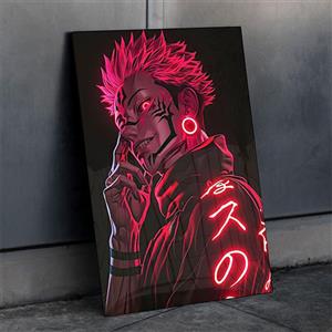 متال پوستر ریومن سوکونا از انیمه جوجوتسو کایسن Jujutsu Kaisen با کد A-38
