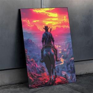 متال پوستر رد دد ریدمپشن ۲ از بازی رد دد ریدمپشن ۲ Red Dead Redemption 2 با کد G-12