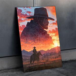متال پوستر رد دد ریدمپشن ۲ از بازی رد دد ریدمپشن ۲ Red Dead Redemption 2 با کد G-09