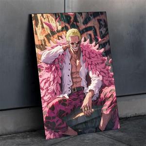 متال پوستر دوفلامینگو از انیمه وان پیس OnePiece با کد A-20