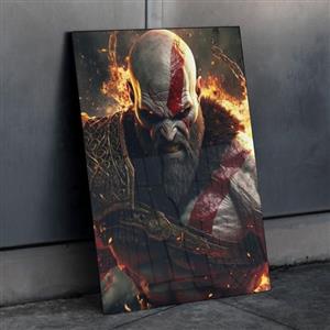 متال پوستر خدای جنگ از خدای جنگ God of War با کد G-19