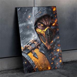 متال پوستر اسکورپین از بازی مورتال کامبت Mortal Kombat با کد G-07