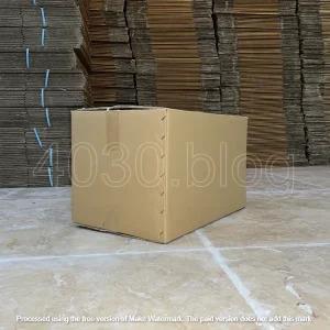 کارتن اسباب کشی پنج لایه کرافت وفلوتینگ خارجی کارتن کات 55x37x35T30 بسته 30عددی
